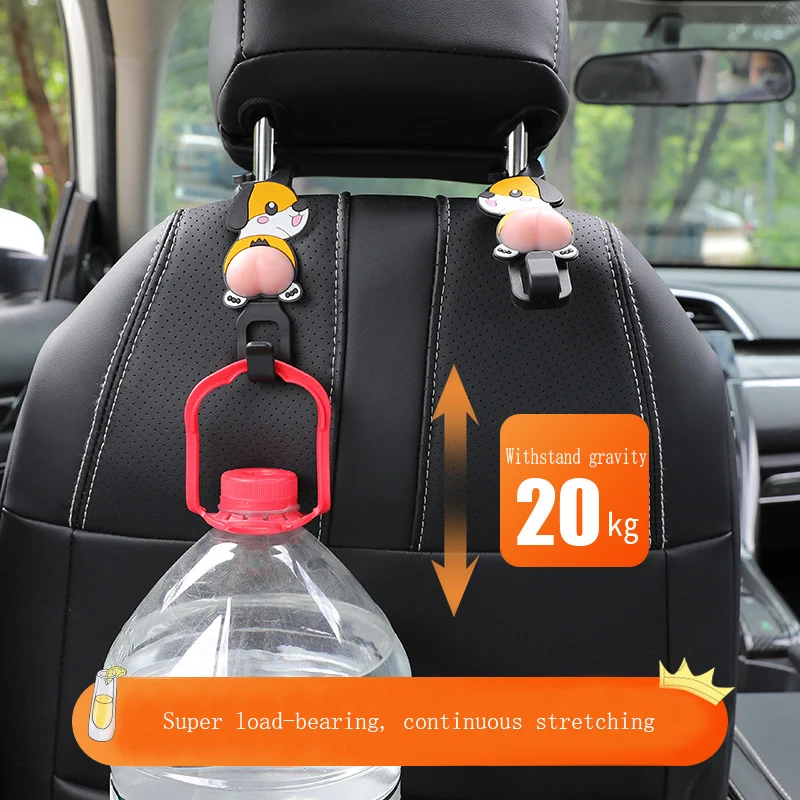 2 Piece Universal Car Seat Back Hook Bag Hanger Auto Accessories Interior Cartoon Cute Strong Load-bearing Portable Holder
2 Piece Universal Car Seat Back Hook Bag Hanger Auto Accessories Interior Cartoon Cute Strong Load-bearing Portable Holder