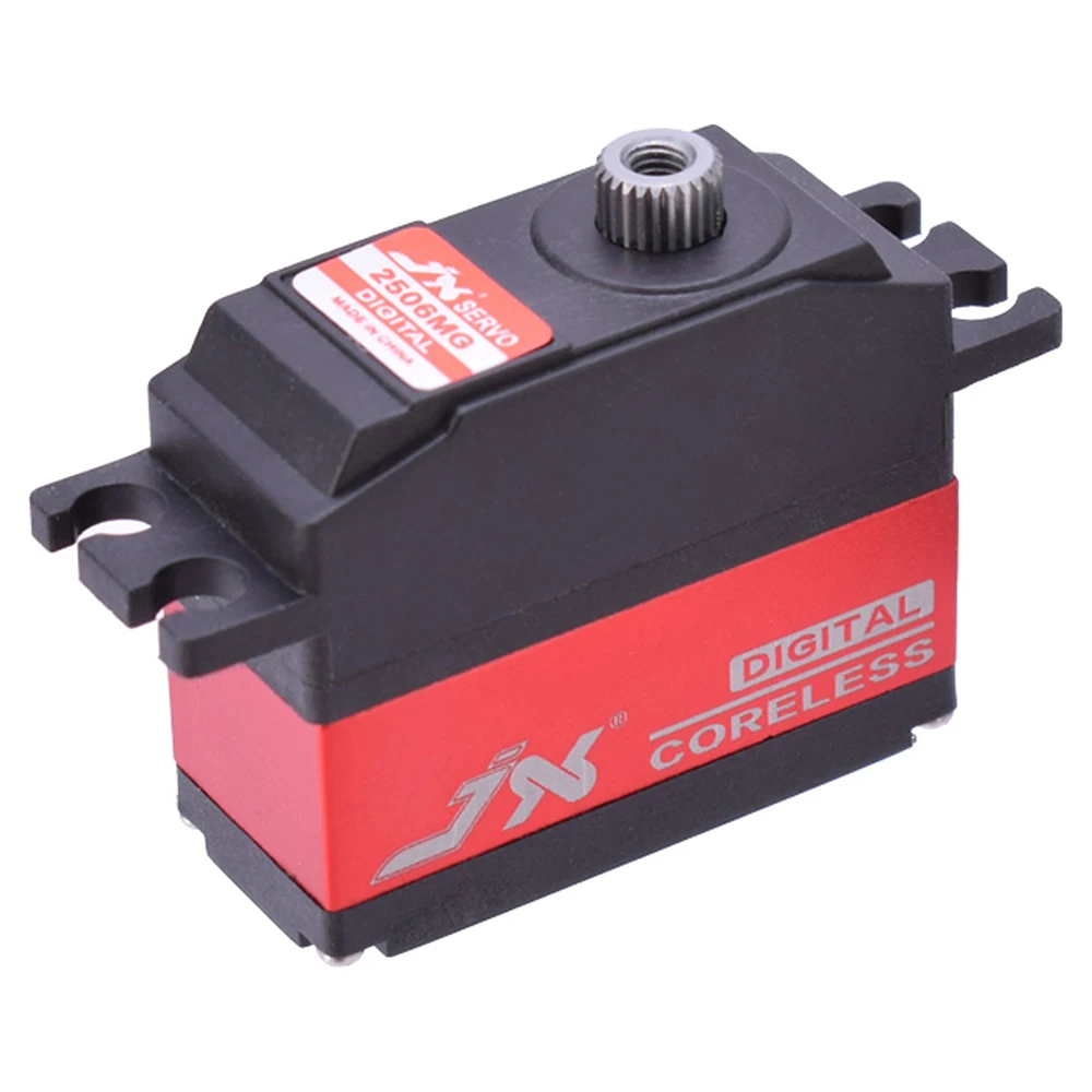Горячая JX PDI-2506MG 6 кг металлическая Шестерни цифровой без сердечника Servo Для RC