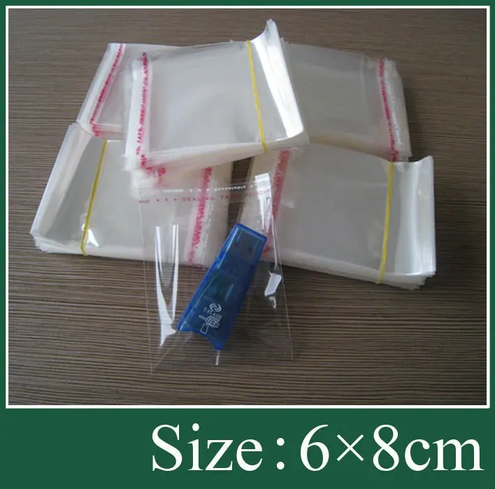 1000x clear Self Adhesive Seal Plastic Bag 6X8cm opp bag /poly bag free shipping
1000x clear Self Adhesive Seal Plastic Bag 6X8cm opp bag /poly bag free shipping