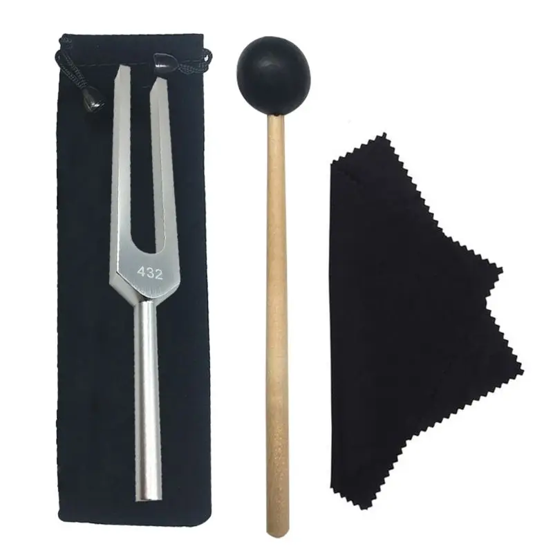 H7JC 432 Hz Aluminum Tuning Fork with Bag Mallet and Cleaning Cloth for Ultimate Healing and Relaxation Nerve/Sensory
H7JC 432 Hz Aluminum Tuning Fork with Bag Mallet and Cleaning Cloth for Ultimate Healing and Relaxation Nerve/Sensory