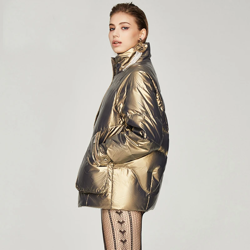 2021 Winter Midi Length Coat Long Sleeve Stand Collar 90 White Duck Down Fashion Jacket Coat Casaco Feminino Women Warm Coat
2021 Winter Midi Length Coat Long Sleeve Stand Collar 90 White Duck Down Fashion Jacket Coat Casaco Feminino Women Warm Coat
