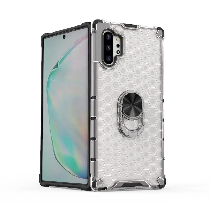 For SamSung Galaxy Note 10 Pro Case Honeycomb With Finger Ring Stand TPU Back Cover For SamSung Note 10 Pro N975 Phone Case
For SamSung Galaxy Note 10 Pro Case Honeycomb With Finger Ring Stand TPU Back Cover For SamSung Note 10 Pro N975 Phone Case