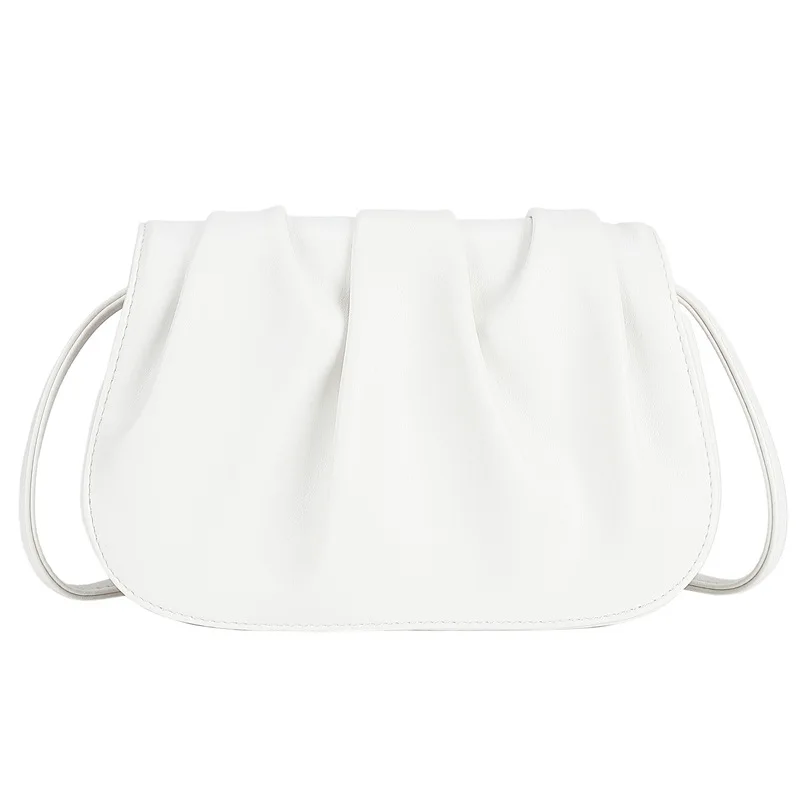 Solid Color Pleated Tote Bag 2021 Fashion New High-quality Soft Leather Women's Handbag Travel Shoulder Bags Armpit Bag 
Solid Color Pleated Tote Bag 2021 Fashion New High-quality Soft Leather Women's Handbag Travel Shoulder Bags Armpit Bag