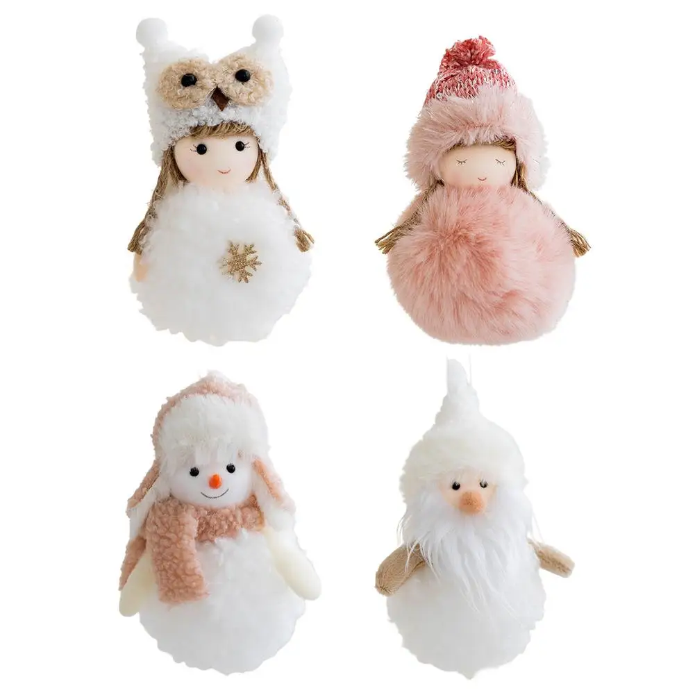 Cute Angel Doll Xmas Tree Ornaments Plush Angel Girl Snowman Pendant Snowman Hanging Pompom Doll Pendant Tree Ornament
Cute Angel Doll Xmas Tree Ornaments Plush Angel Girl Snowman Pendant Snowman Hanging Pompom Doll Pendant Tree Ornament
