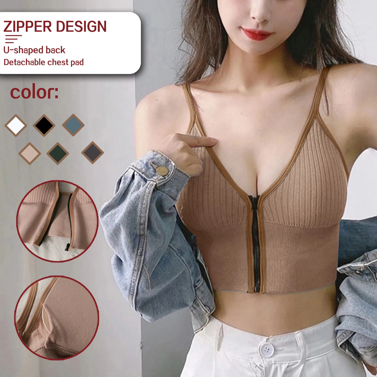 Кроп-Топ женский в полоску, облегающий универсальный топ на бретелях-спагетти, со встроенным бюстгальтером без рукавов, с открытыми плечами...
Кроп-Топ женский в полоску, облегающий универсальный топ на бретелях-спагетти, со встроенным бюстгальтером без рукавов, с открытыми плечами...