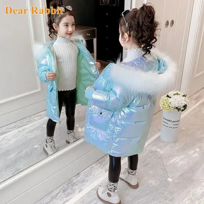 2022 NEW Winter Shiny Jacket Hooded Warm clothing Children faux fur Coa Kids Cotton Parkas Outerwear baby Girl clothest 3-14 Yrs
2022 NEW Winter Shiny Jacket Hooded Warm clothing Children faux fur Coa Kids Cotton Parkas Outerwear baby Girl clothest 3-14 Yrs