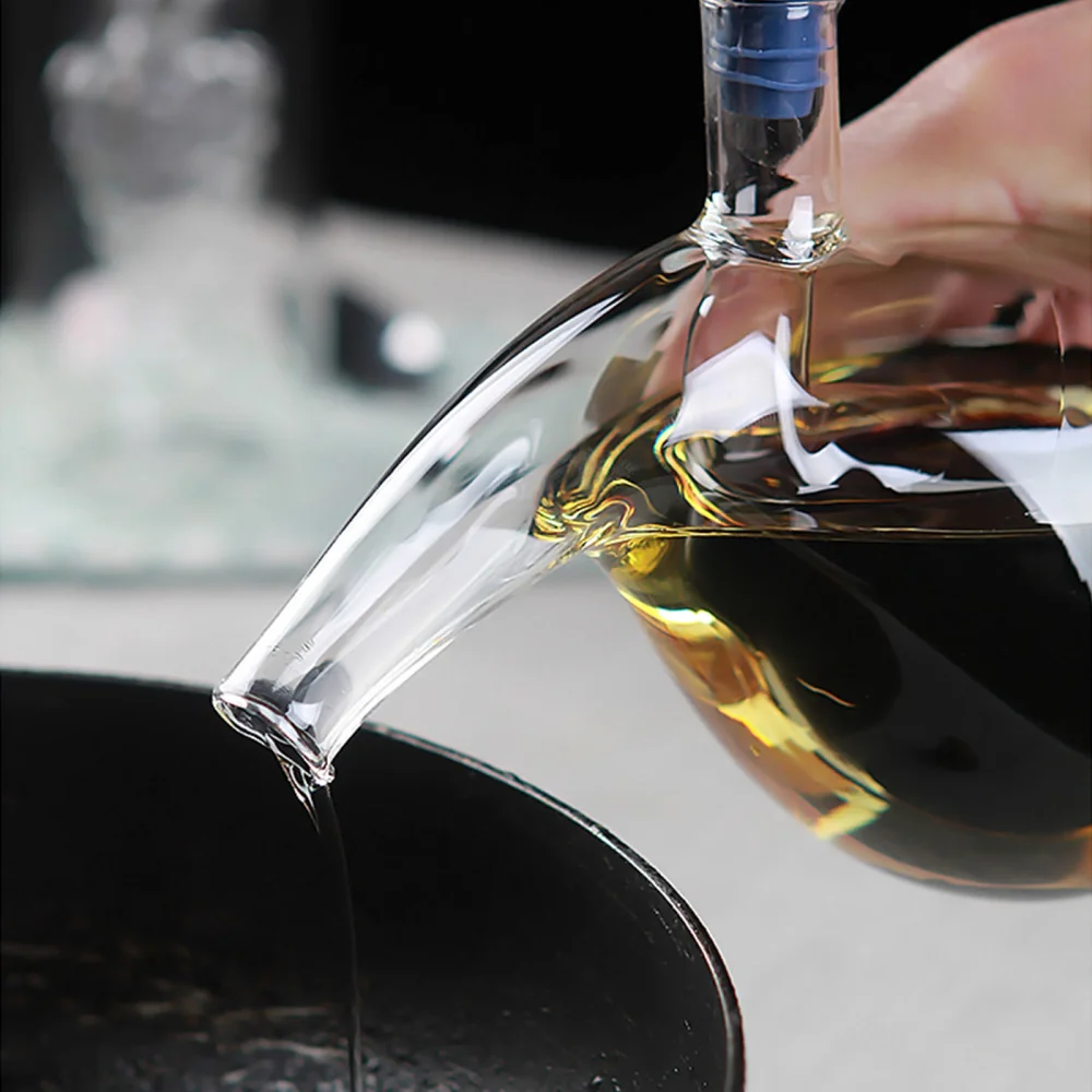 UPKOCH 2-in-1 Dual Usage Dispenser Leakproof High Temperature Resistance Oil and Vinegar Bottle Double Pourer Spout Stopper for
UPKOCH 2-in-1 Dual Usage Dispenser Leakproof High Temperature Resistance Oil and Vinegar Bottle Double Pourer Spout Stopper for