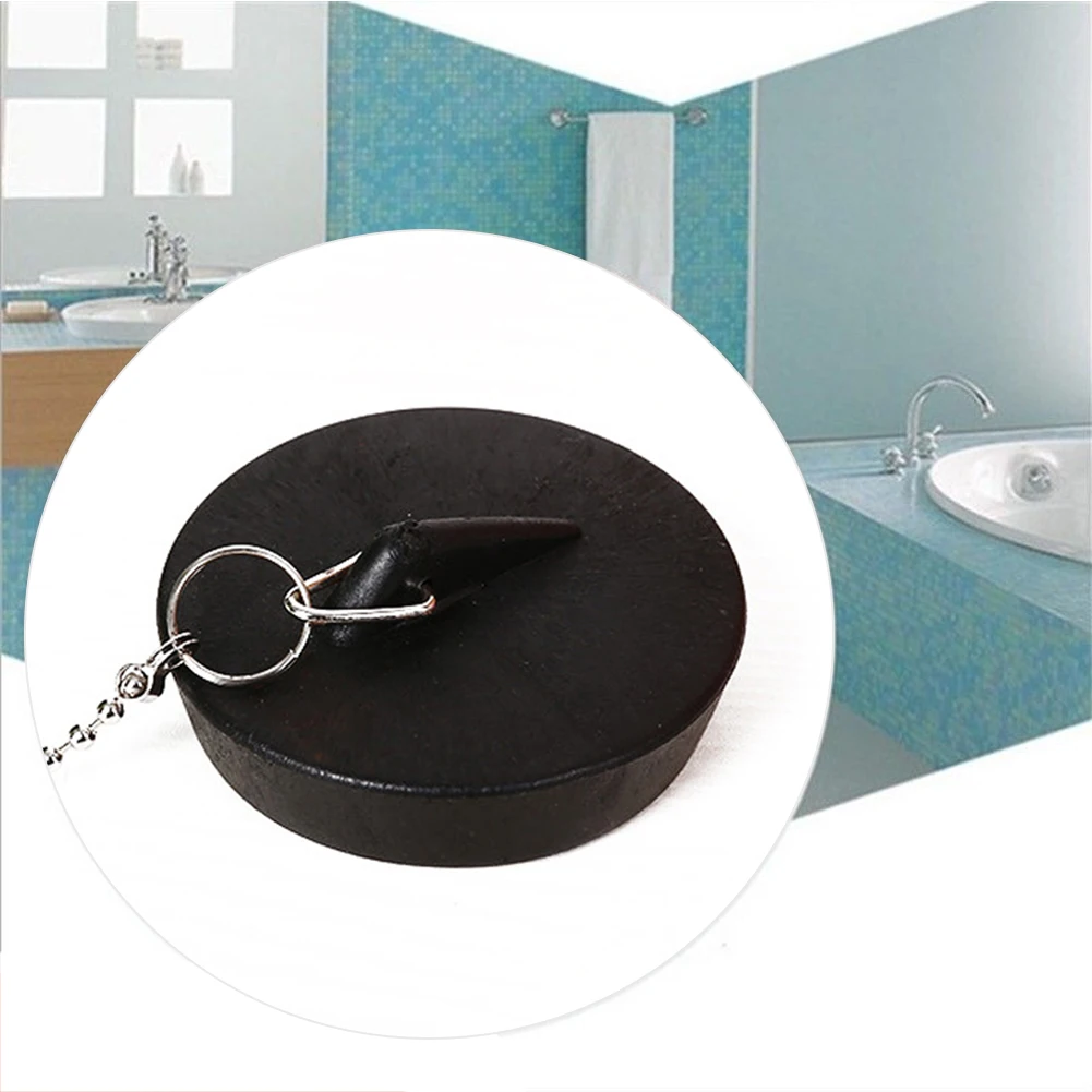 Home Anti-leakage Bathroom Kitchen Lightweight Cute Mop Pool Sink Plug Soft Rubber Basin Tool Durable With Chain Bathtub Stopper 
Home Anti-leakage Bathroom Kitchen Lightweight Cute Mop Pool Sink Plug Soft Rubber Basin Tool Durable With Chain Bathtub Stopper