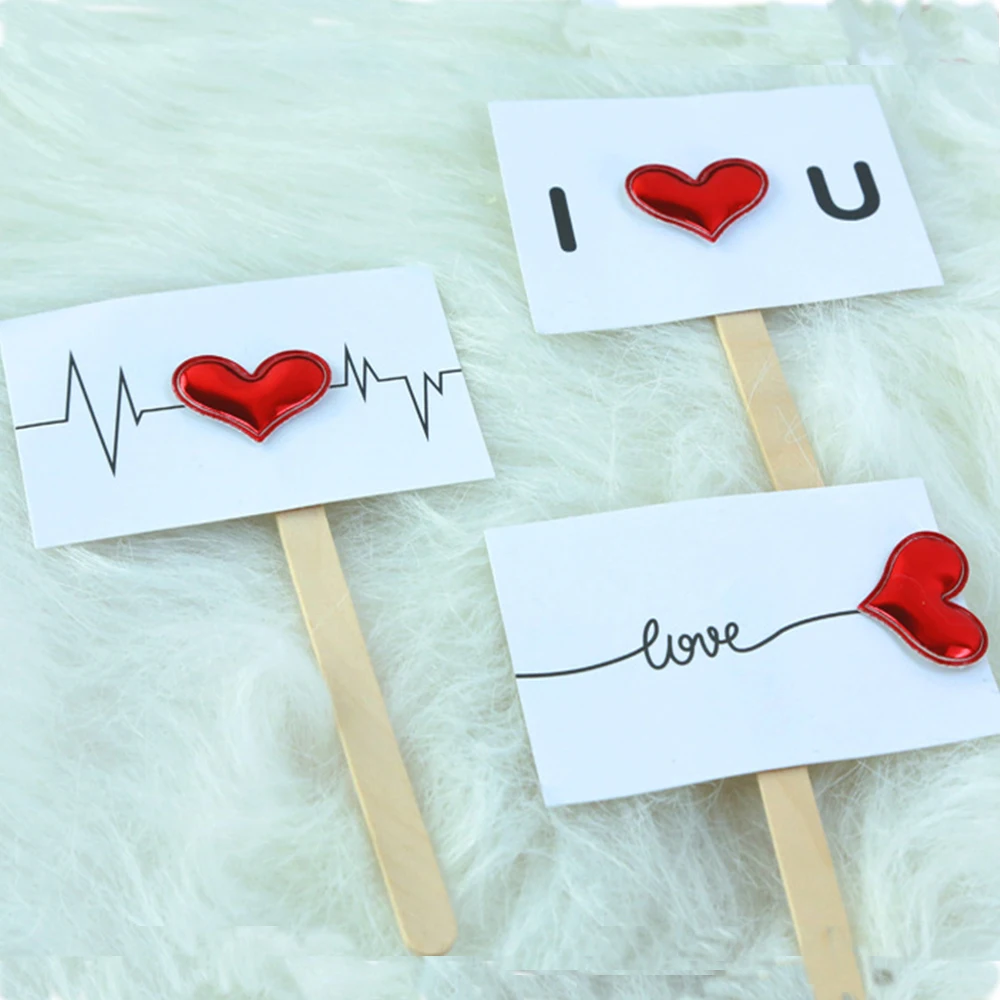 5 шт., топпер для торта «Я тебя люблю»
5 шт., топпер для торта «Я тебя люблю»