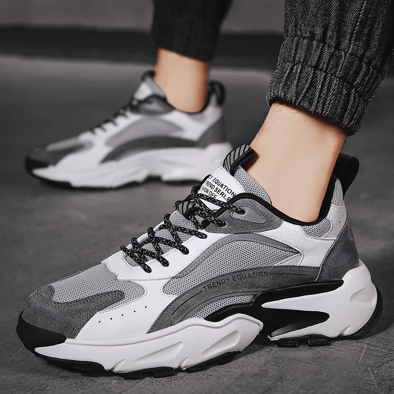 Hot Man Running Shoes Sneakers Comfortable Jogging Daddy's Shoes New Men Outdoor Sports Shoes Size39-44
Hot Man Running Shoes Sneakers Comfortable Jogging Daddy's Shoes New Men Outdoor Sports Shoes Size39-44