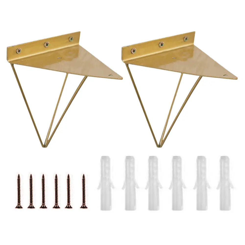 2pcs Triangle Shape Shelf Brackets Heavy Duty Carbon Steel Multifunctional Durable For Home Outdoor Wall Mounted Easy Install
2pcs Triangle Shape Shelf Brackets Heavy Duty Carbon Steel Multifunctional Durable For Home Outdoor Wall Mounted Easy Install