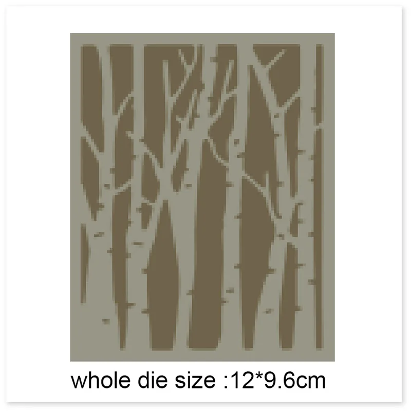 Forest background Metal Cutting Die Stencils for DIY Scrapbooking Album Decorative Embossing Hand-on Paper Craft Cards
Forest background Metal Cutting Die Stencils for DIY Scrapbooking Album Decorative Embossing Hand-on Paper Craft Cards