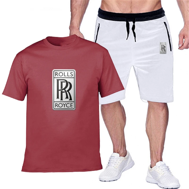 ROLLS car suit mens summer shorts suit short-sleeved T shirt shorts casual wear man sportswear fitness clothes men's suit
ROLLS car suit mens summer shorts suit short-sleeved T shirt shorts casual wear man sportswear fitness clothes men's suit
