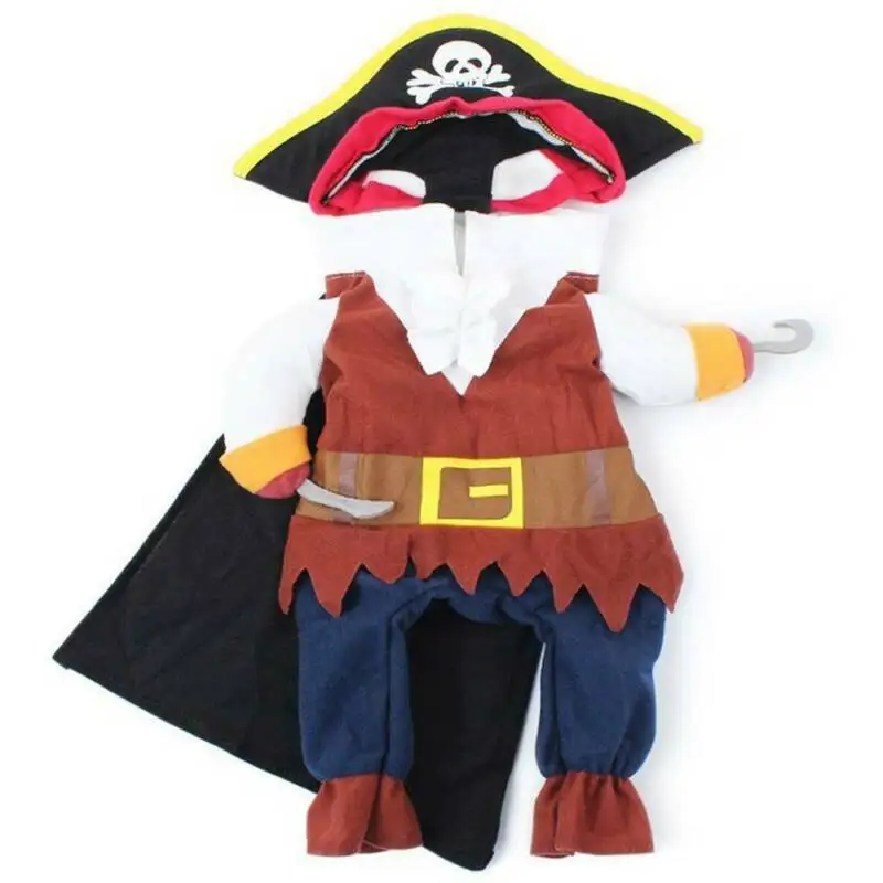 2020 Festival Cosplay Funny Dog Suit Halloween Pet Cat Costume Fancy Dress Up Outfit Funny Cat Clothes Pirate pet costume
2020 Festival Cosplay Funny Dog Suit Halloween Pet Cat Costume Fancy Dress Up Outfit Funny Cat Clothes Pirate pet costume