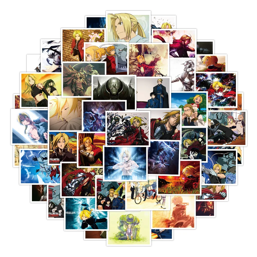 10 / 30 / 50pcs Japanese Animation Steel Alchemy Personalized Graffiti DIY Suitcase Mobile Phone Case Toy Sticker Wholesale
10 / 30 / 50pcs Japanese Animation Steel Alchemy Personalized Graffiti DIY Suitcase Mobile Phone Case Toy Sticker Wholesale