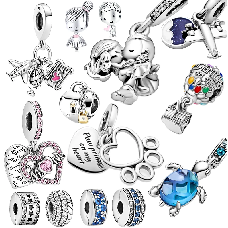 New 925 Sterling Silver Heart Mom Star Tree Animal Charms Pendents Fit Pandora Charm Bracelet Bangle For Women Jewelry Gift
New 925 Sterling Silver Heart Mom Star Tree Animal Charms Pendents Fit Pandora Charm Bracelet Bangle For Women Jewelry Gift
