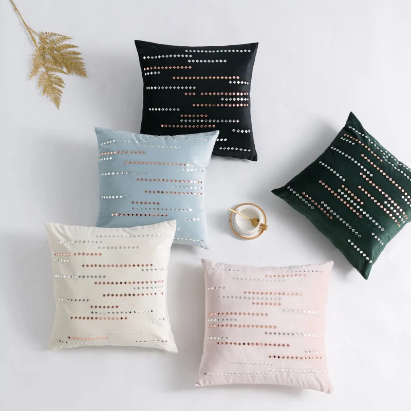 Luxury Hot Drilling Pillowcase Dutch Velvet Cushion Cover Sofa Throw Pillow Cover Home Decorative Hotel Decor Pillow Case
Luxury Hot Drilling Pillowcase Dutch Velvet Cushion Cover Sofa Throw Pillow Cover Home Decorative Hotel Decor Pillow Case