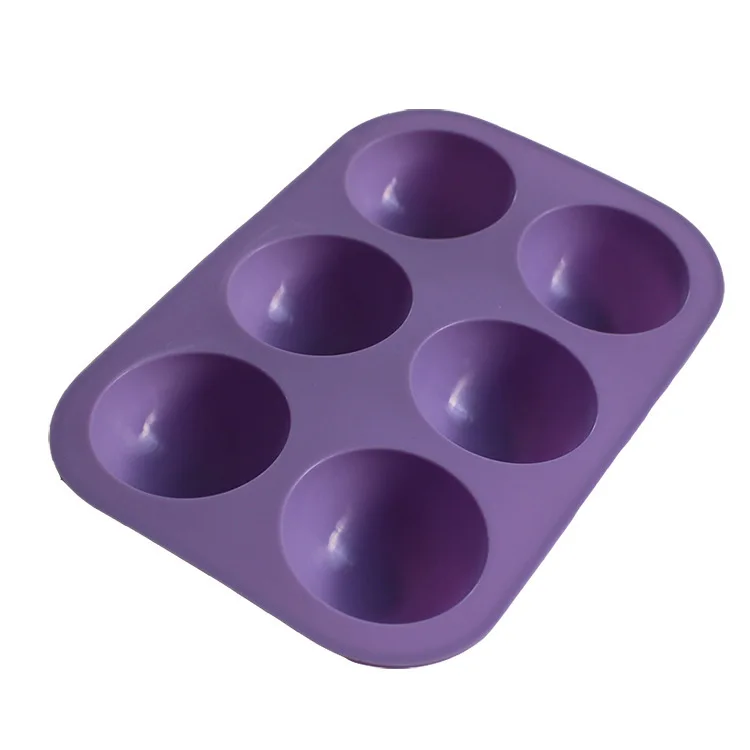 6 small semicircular silicone cake mold kitchen baking mold spherical 3D chocolate DIY supplies spherical mold
6 small semicircular silicone cake mold kitchen baking mold spherical 3D chocolate DIY supplies spherical mold