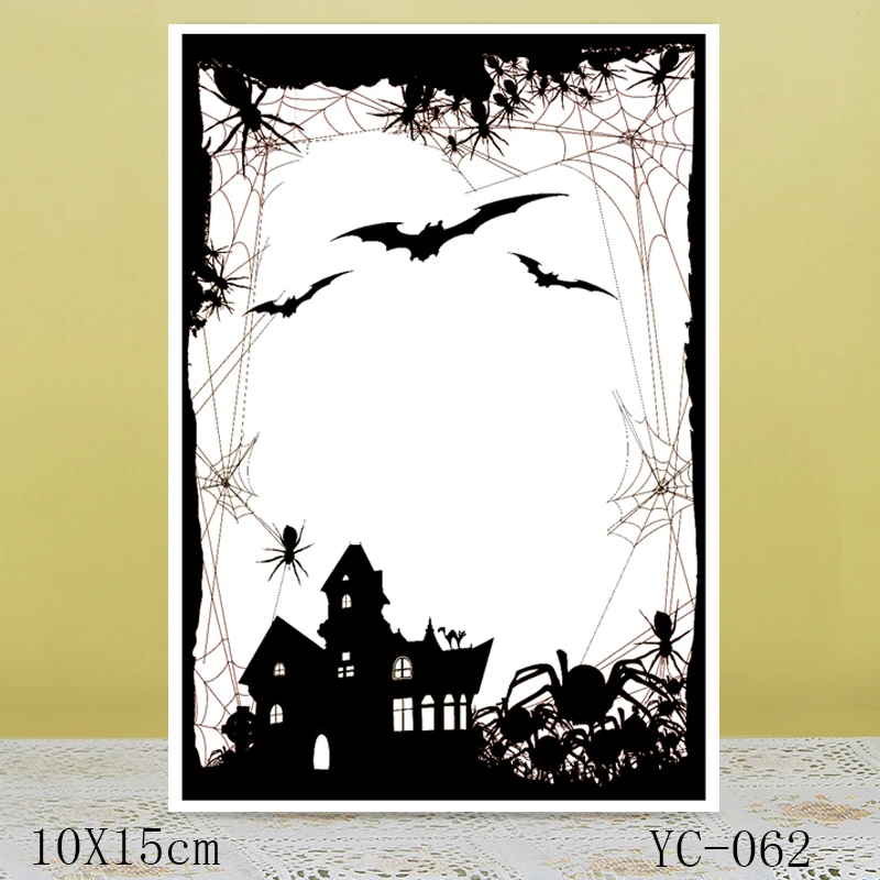 ZhuoAng Halloween scene Transparent seal / sealed DIY scrapbook / album decoration card / seamless seal
ZhuoAng Halloween scene Transparent seal / sealed DIY scrapbook / album decoration card / seamless seal