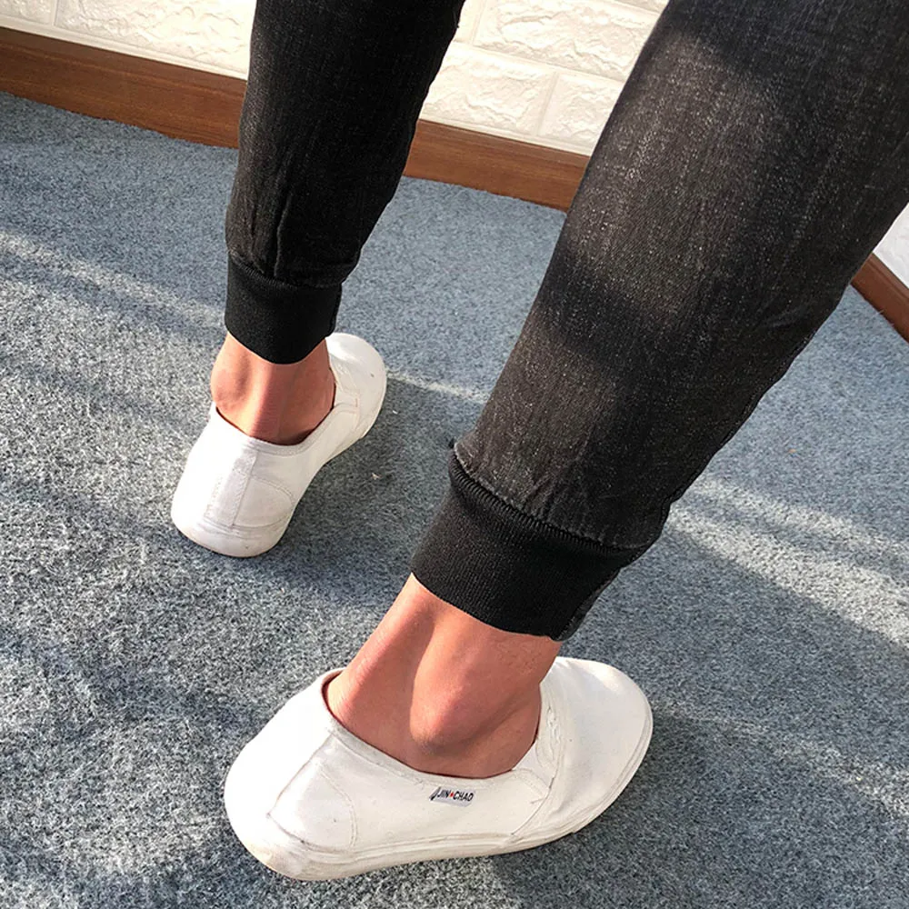 Wholesale 2021 Fashion teenagers elasitc waist stretch Social people jeans men's slim stretch leggings black slim pencil pants
Wholesale 2021 Fashion teenagers elasitc waist stretch Social people jeans men's slim stretch leggings black slim pencil pants