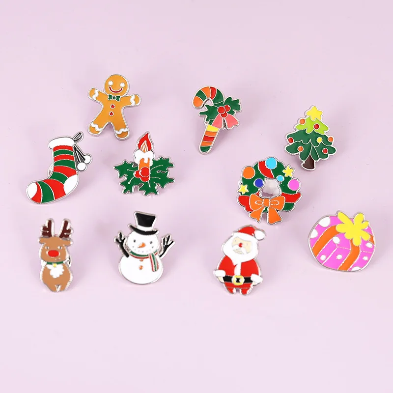 New Christmas Brooch Enamel Tree Bell Cocks Candy New Year Cute Badge Brooch Family Blessing Gift Jewelry Gift
New Christmas Brooch Enamel Tree Bell Cocks Candy New Year Cute Badge Brooch Family Blessing Gift Jewelry Gift