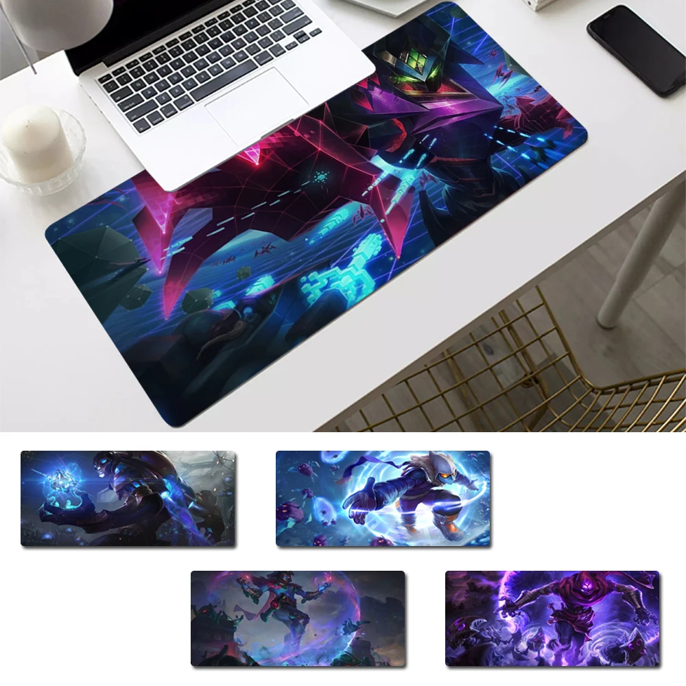 

Cartoon League of Legends Malzahar Gaming Mouse Pad Gaming MousePad Large Mouse Mat Desktop Mat Computer Mouse pad For Overwatch