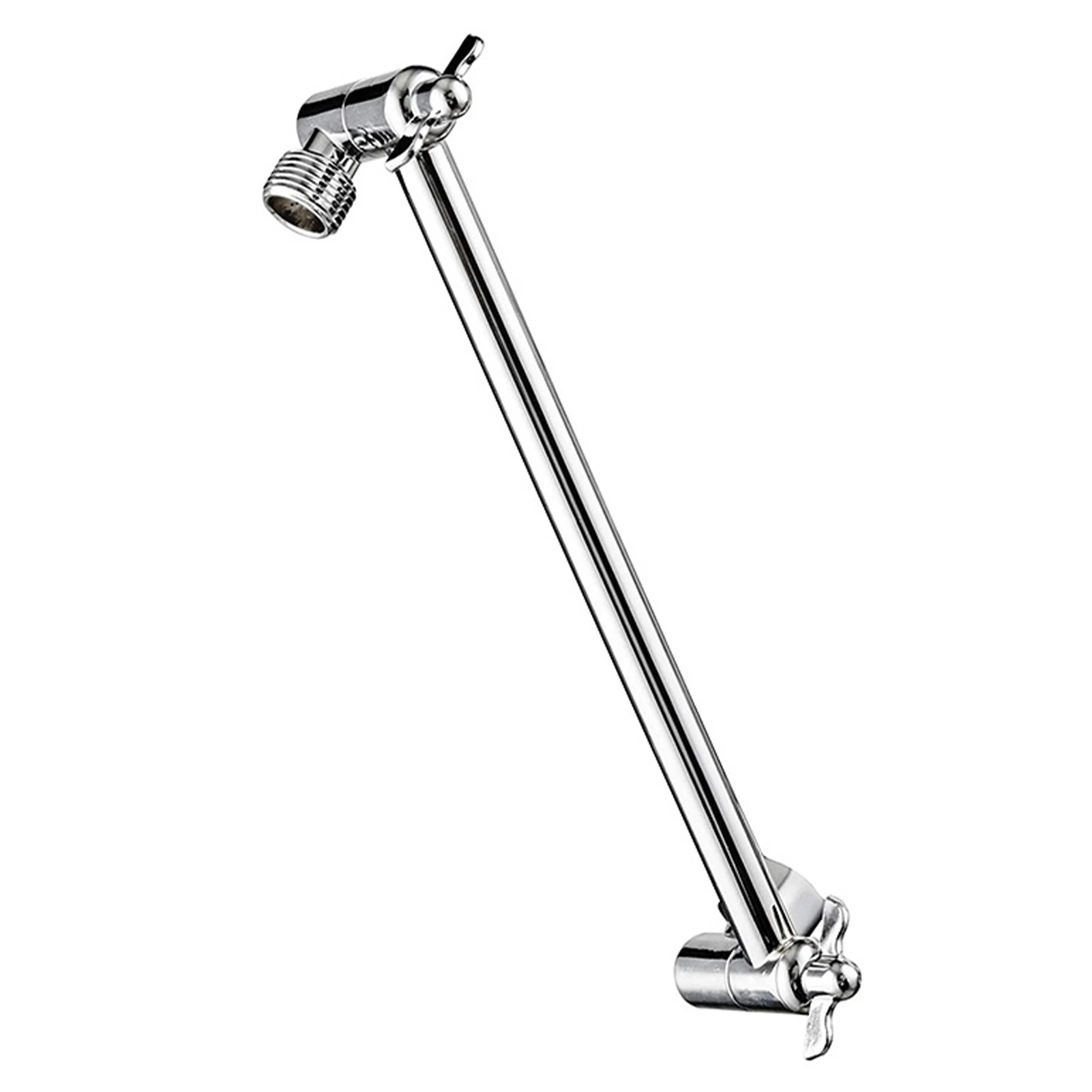 Shower Arm Solid Adjustable Angle Wall Mounted Practical Hardware Plated Accessory Silver Bracket Replacement For Bathroom Home
Shower Arm Solid Adjustable Angle Wall Mounted Practical Hardware Plated Accessory Silver Bracket Replacement For Bathroom Home