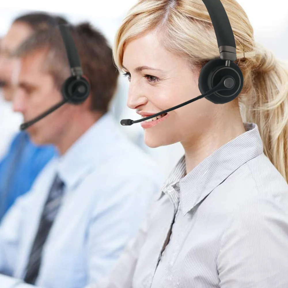 Wireless Telephone Headset PC Headphone Call Center Headphone with Microphone
Wireless Telephone Headset PC Headphone Call Center Headphone with Microphone