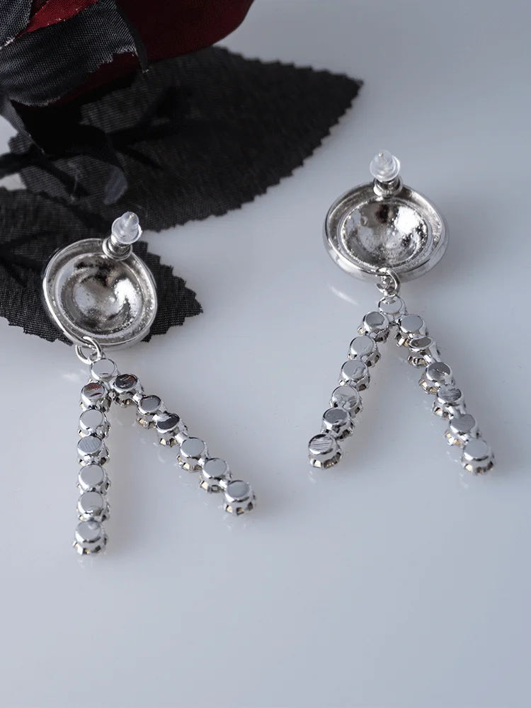 Women For Geometry Rhinestone Pendant Earrings Korean Valentines Day Gift Wedding Jewelry Letter Girl Statement Luxury Earrings
Women For Geometry Rhinestone Pendant Earrings Korean Valentines Day Gift Wedding Jewelry Letter Girl Statement Luxury Earrings