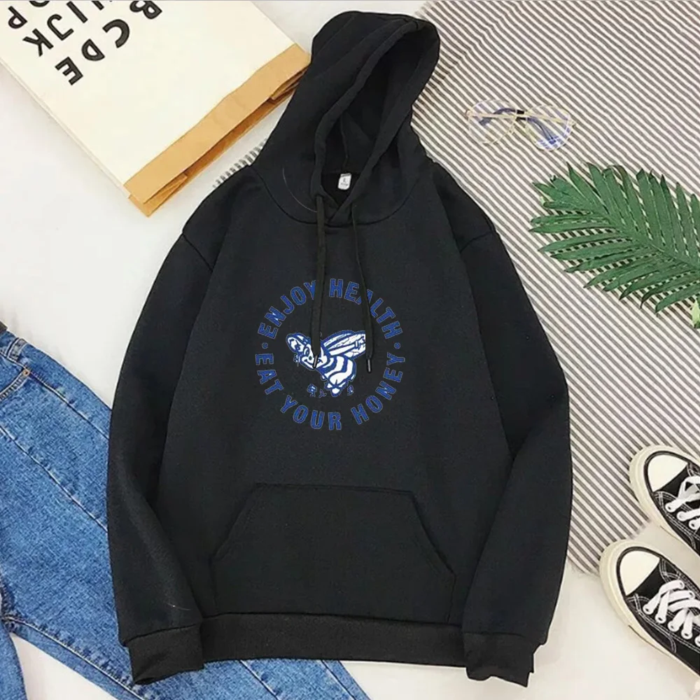 Enjoy Health Eat Your Honey Hoodies Harajuku Vintage Sweatshirt Womens Casual Pullovers Streetwear Bee Woman Clothes
Enjoy Health Eat Your Honey Hoodies Harajuku Vintage Sweatshirt Womens Casual Pullovers Streetwear Bee Woman Clothes