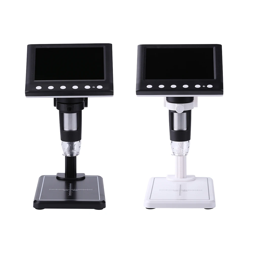 Digital Microscope for Watch Phone Repair Electronic 2MP 4.3 inch HD LCD Display 1000X Magnifier Tool with 8 LED Lights Bracket
Digital Microscope for Watch Phone Repair Electronic 2MP 4.3 inch HD LCD Display 1000X Magnifier Tool with 8 LED Lights Bracket