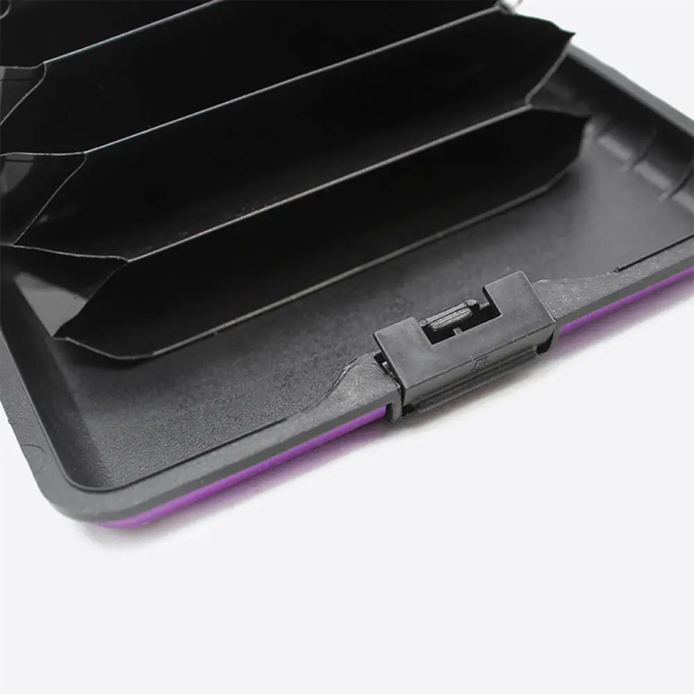 1pc Aluminum Scanning Protect Card Holder Bankcard Blocking Wallet Credit Card Hard Case Scanning Protect Card Holder 
1pc Aluminum Scanning Protect Card Holder Bankcard Blocking Wallet Credit Card Hard Case Scanning Protect Card Holder