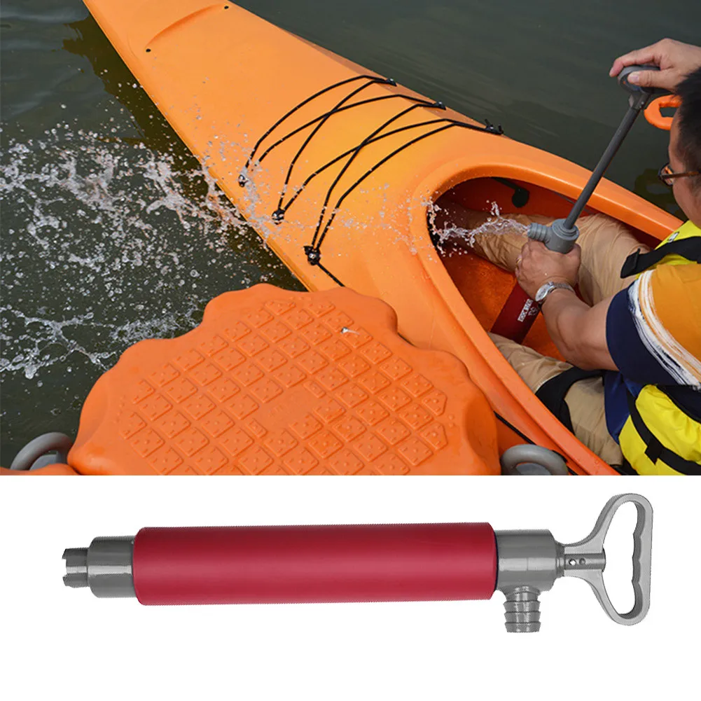 Hand Pump Floating Manual Bilge Water Pump Kayak Canoe Accessories for Kayak Rescue Emergency Water Bailing Pump
Hand Pump Floating Manual Bilge Water Pump Kayak Canoe Accessories for Kayak Rescue Emergency Water Bailing Pump