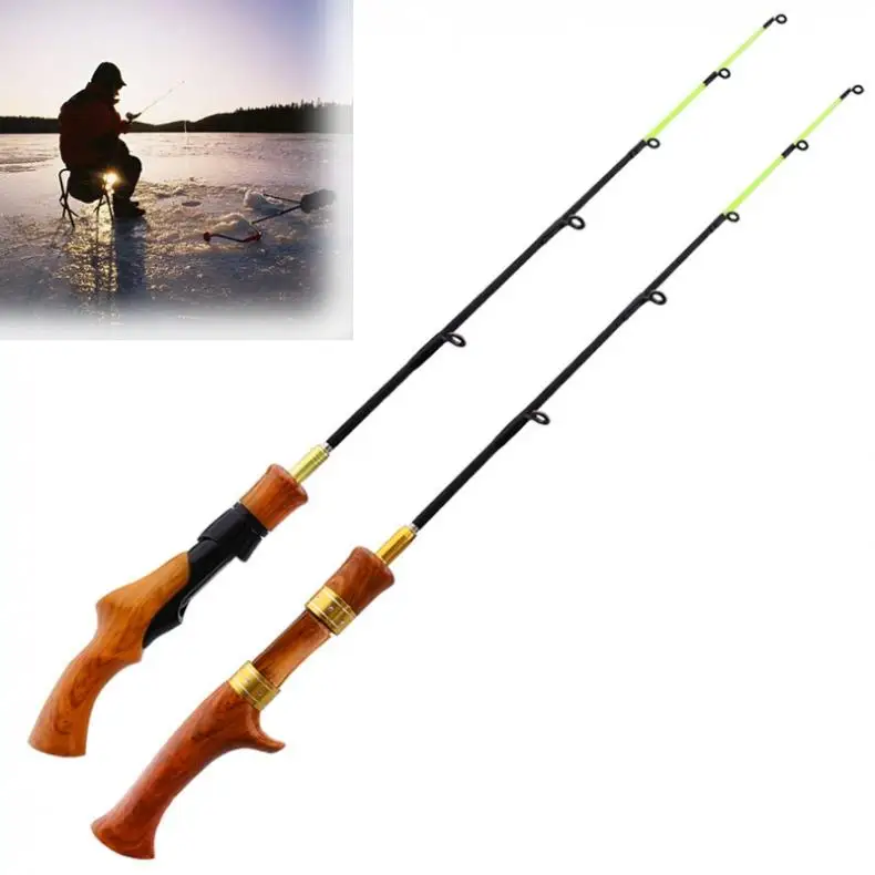 Winter Ice Fishing Rod Pole Portable Carbon Fiber Ice pole Ultra-light Carp Winter Fishing Rods Spinning Casting 2Sections 62cm
Winter Ice Fishing Rod Pole Portable Carbon Fiber Ice pole Ultra-light Carp Winter Fishing Rods Spinning Casting 2Sections 62cm
