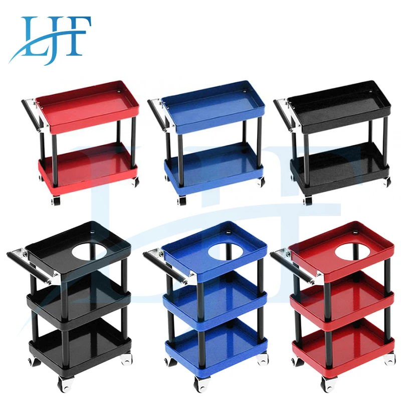 2-Tier 3-Layer Tools Storage Trolley Mobile Workshop Garage Repair RC Accessory for 1/8 1/10 1/12 1/16 Scale RC Car Spare Parts
2-Tier 3-Layer Tools Storage Trolley Mobile Workshop Garage Repair RC Accessory for 1/8 1/10 1/12 1/16 Scale RC Car Spare Parts