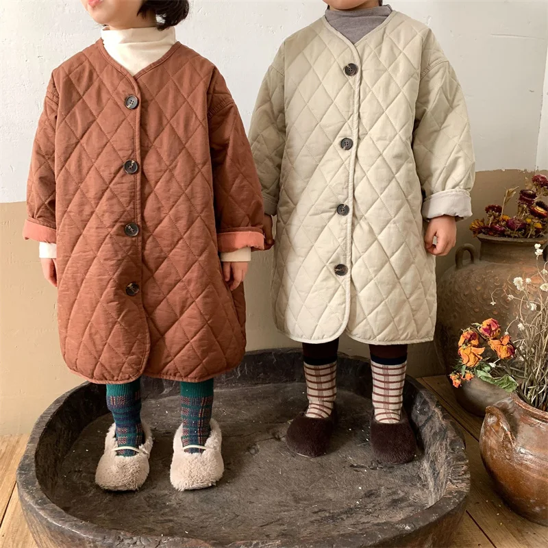 Girls Baby's Kids Coat Jacket Outwear 2021 Long Warm Plus Velvet Thicken Winter Autumn Buttons School Fleece Children's Clothes
Girls Baby's Kids Coat Jacket Outwear 2021 Long Warm Plus Velvet Thicken Winter Autumn Buttons School Fleece Children's Clothes