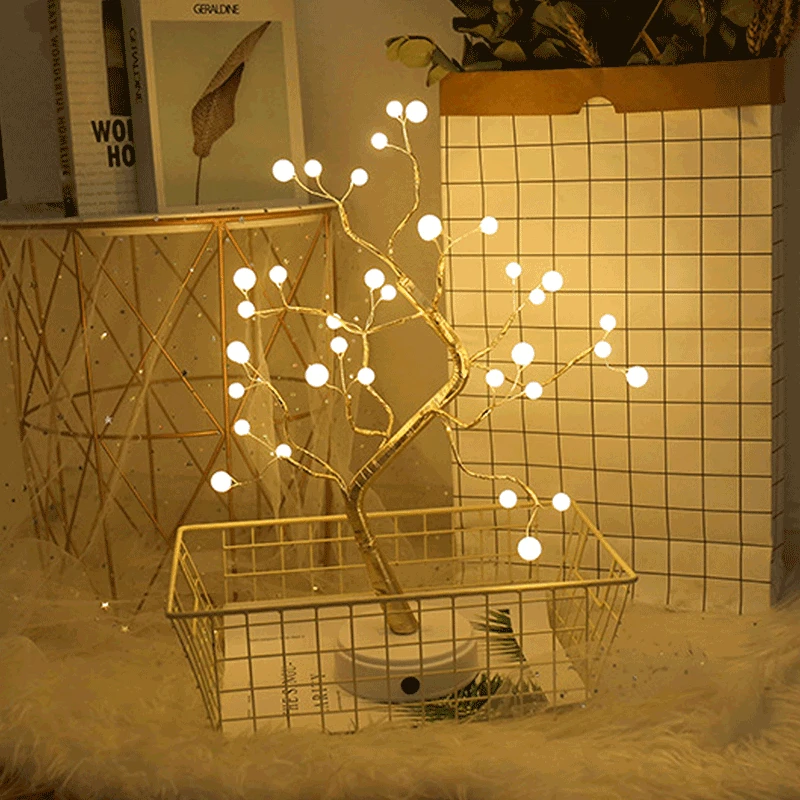 LED Night Light Sparkly Trees Lamp Mini Gypsophila Tree Copper Wire Garland Lamp For Kids Bedroom Decor Fairy Light Holiday Lamp
LED Night Light Sparkly Trees Lamp Mini Gypsophila Tree Copper Wire Garland Lamp For Kids Bedroom Decor Fairy Light Holiday Lamp