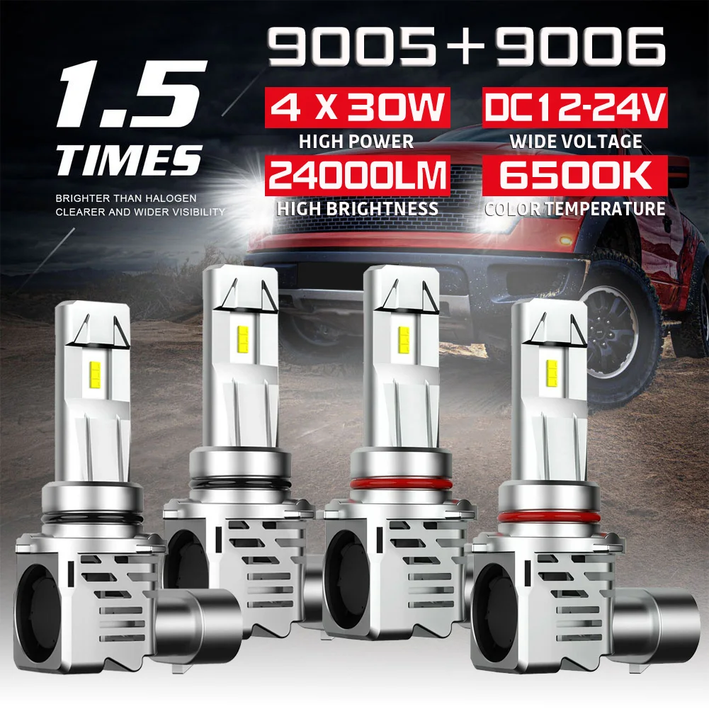 4X 9005 9006 LED Headlight Kit Combo Bulb 6500K High Low Beam Super White Dropship
4X 9005 9006 LED Headlight Kit Combo Bulb 6500K High Low Beam Super White Dropship