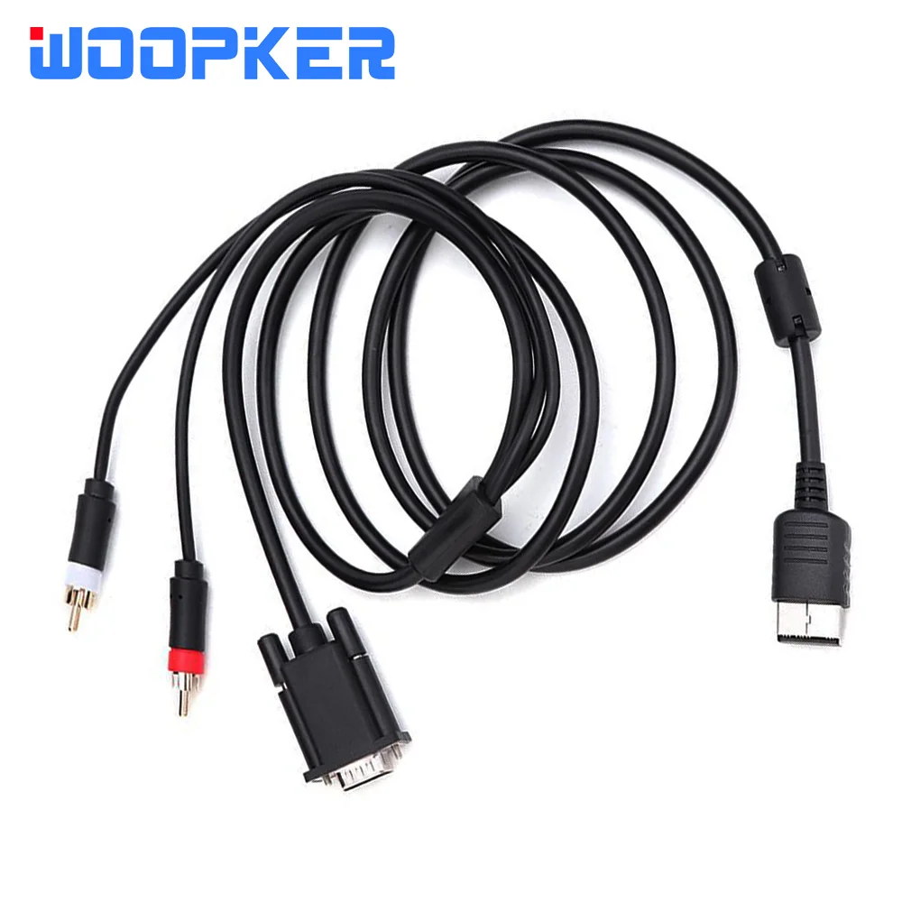 

High Definition Audio Video Cord RCA Sound Adapter for SEGA Dreamcast DC HD PAL NTSC VGA Cable