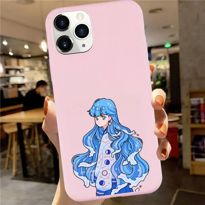 Wave Hair Girl Phone Case Pink Candy Color for iPhone 6 7 8 11 12 s mini pro X XS XR MAX Plus
Wave Hair Girl Phone Case Pink Candy Color for iPhone 6 7 8 11 12 s mini pro X XS XR MAX Plus