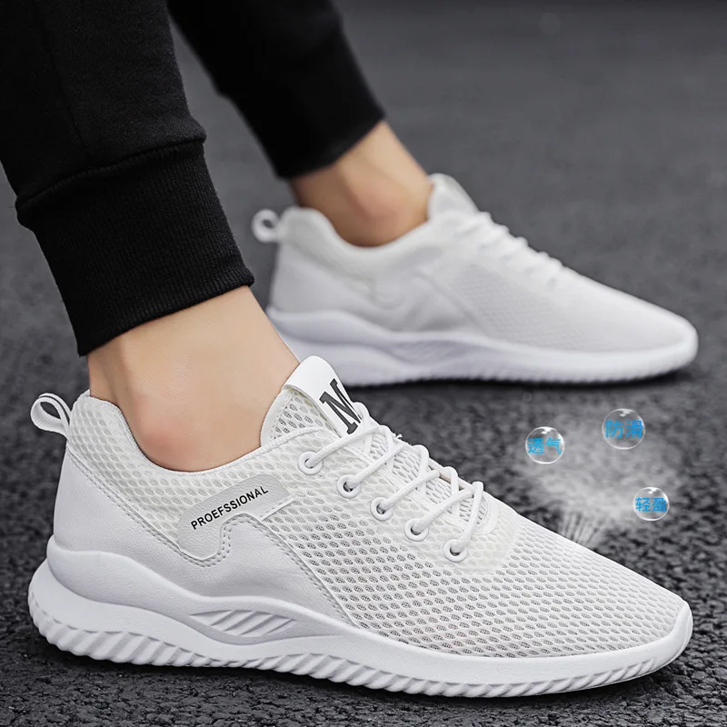 Casual Men Shoes Spring Autumn Men Sneakers Lightweight Fashion Male Mesh Footwear Breathable Low Top Walking Man's Shoes 2020
Casual Men Shoes Spring Autumn Men Sneakers Lightweight Fashion Male Mesh Footwear Breathable Low Top Walking Man's Shoes 2020