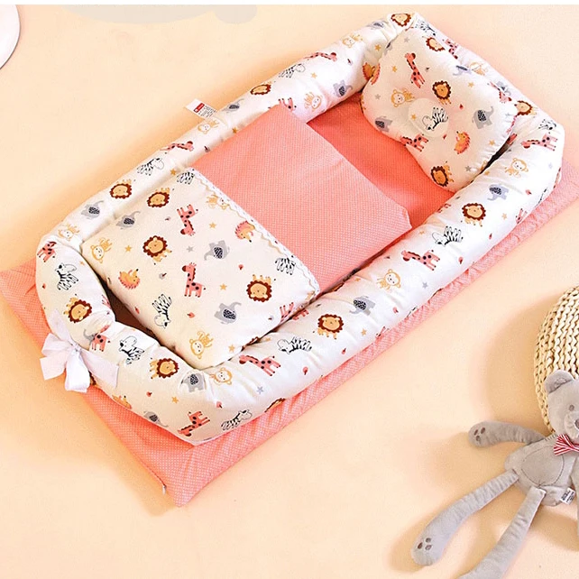Washable Baby Babynest Cotton Baby Nest Bedding Set Portable Sleeping Bed Newborn Crib Foldable Nursery Bassinet Travel Crib 
Washable Baby Babynest Cotton Baby Nest Bedding Set Portable Sleeping Bed Newborn Crib Foldable Nursery Bassinet Travel Crib
