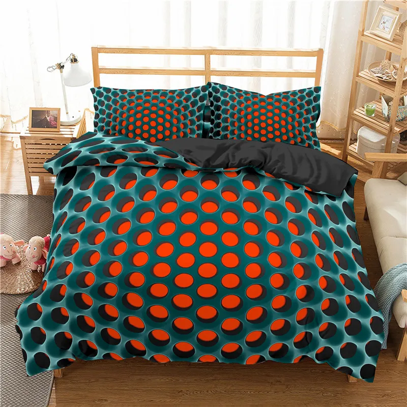 Dot Hole Bedding Set Fashion Funny 3D Print Comforter Luxury Queen King Single Size Duvet Cover Set Home Textile Decor Cool Gift
Dot Hole Bedding Set Fashion Funny 3D Print Comforter Luxury Queen King Single Size Duvet Cover Set Home Textile Decor Cool Gift