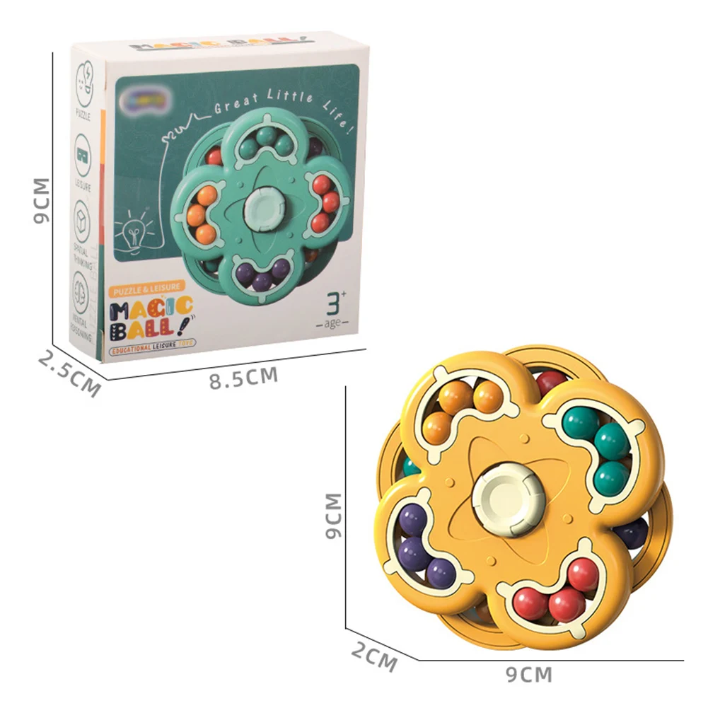 Children Rotating Beans Cube Fingertip Gyro fidget Stress Relief Toy Intelligence Spin Educational Cube Toy Kids Adults
Children Rotating Beans Cube Fingertip Gyro fidget Stress Relief Toy Intelligence Spin Educational Cube Toy Kids Adults