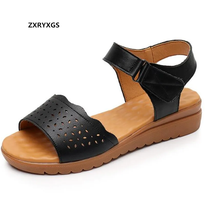 Женские босоножки из натуральной кожи, с мягкой подошвой, легкие, повседневные, лето 2021
Женские босоножки из натуральной кожи, с мягкой подошвой, легкие, повседневные, лето 2021