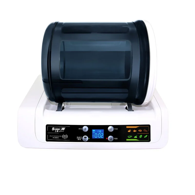 220V Electric Vacuum Food Marinator Tumbling Machine Household Vacuum Pickling Machine Chicken Burger Marinated Bacon
220V Electric Vacuum Food Marinator Tumbling Machine Household Vacuum Pickling Machine Chicken Burger Marinated Bacon