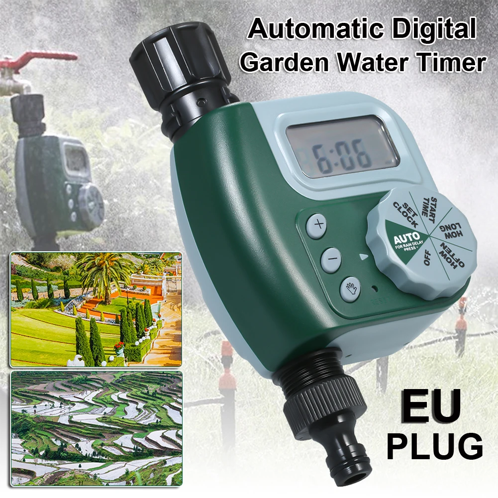 Automatic Garden Watering Irrigation Digital Water Timer System Controller with Filter Auto Timer Outdoor Irrigation Tool
Automatic Garden Watering Irrigation Digital Water Timer System Controller with Filter Auto Timer Outdoor Irrigation Tool