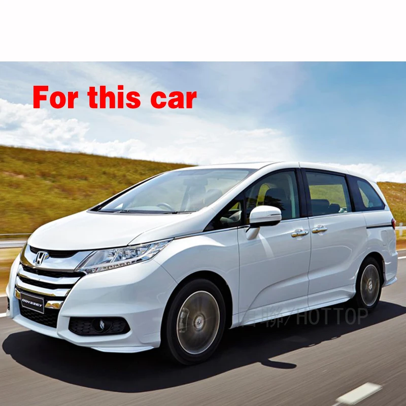 2pcs/set Chrome Rear fog lamp trim for Honda odyssey high quality abs Rear corner Bumper Guard Cover car styling 2015 2016 2017 
2pcs/set Chrome Rear fog lamp trim for Honda odyssey high quality abs Rear corner Bumper Guard Cover car styling 2015 2016 2017