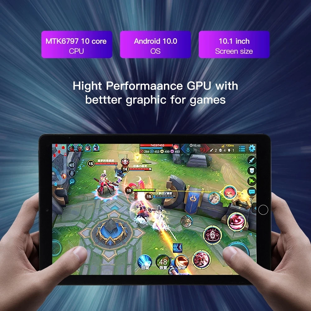 Global Version M40 10.1 Inch Tablet Android 10.0 6GB RAM 128GB ROM Tablets PC 4G LTE Phonecall Dual Wifi Type-C
Global Version M40 10.1 Inch Tablet Android 10.0 6GB RAM 128GB ROM Tablets PC 4G LTE Phonecall Dual Wifi Type-C