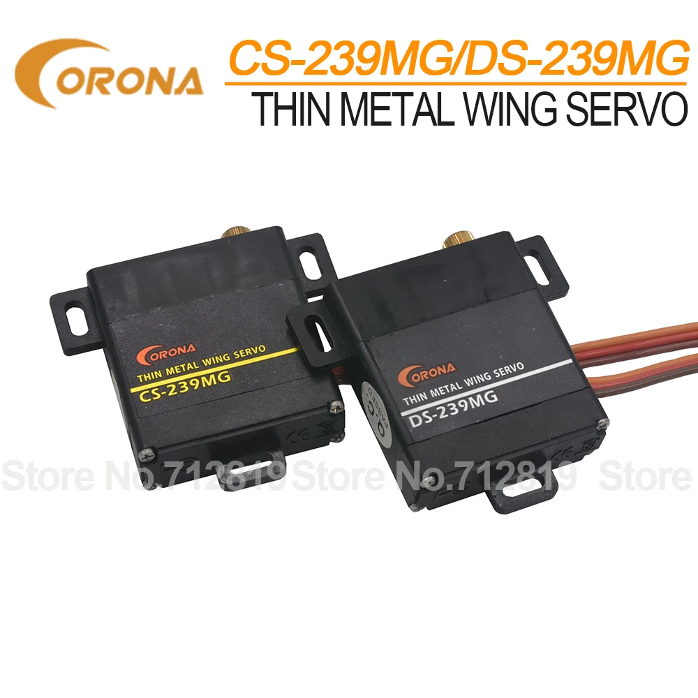 Аналоговый/Цифровой Сервопривод Corona CS239MG/ DS239MG для планера RC|Детали и аксессуары| |